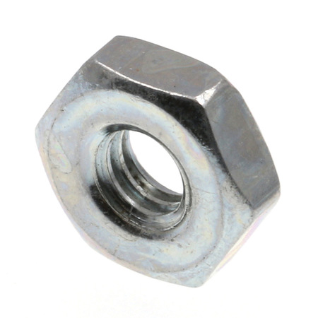 PRIME-LINE Machine Screw Nut, #8-32, Steel, Zinc Plated, 100 PK 9074078